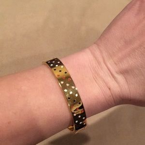 Kate Spade polka dot bangle